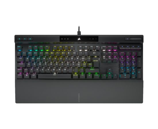 Corsair Mechanical Gaming Keyboard with PBT DOUBLE SHOT PRO Keycaps K70 RGB PRO Gaming keyboard Wired Nordic Black CHERRY MX SPEED