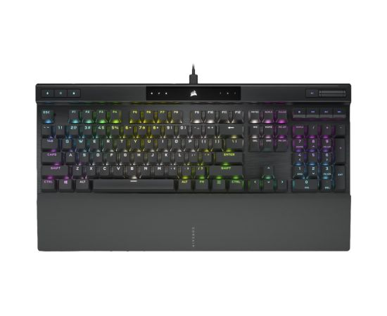 Corsair Mechanical Gaming Keyboard with PBT DOUBLE SHOT PRO Keycaps K70 RGB PRO Gaming keyboard Wired Nordic Black CHERRY MX SPEED