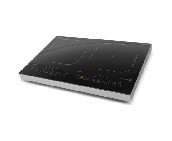 Caso Hob ProGourmet 3500 Number of burners/cooking zones 2 Sensor touch display Black Induction Mini cepeškrāsnis un virsmas
