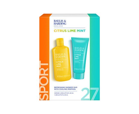 Baylis & Harding Men Sport Body Care Set ( Citron, Limetka & Máta ) - Dárková sada Smaržas - NESAKĀRTOTS