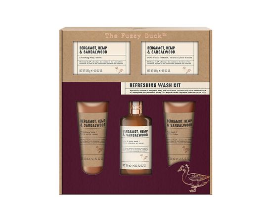 Baylis & Harding Bergamot Body Care Set ( Bergamot, Konopí & Santalové dřevo ) - Dárková sada péče o tělo Smaržas - NESAKĀRTOTS