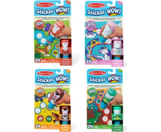 Spin Master Melissa & Doug Arts and Crafts: Sticker Wow! - Olive (20156128) Interaktīvās rotaļlietas