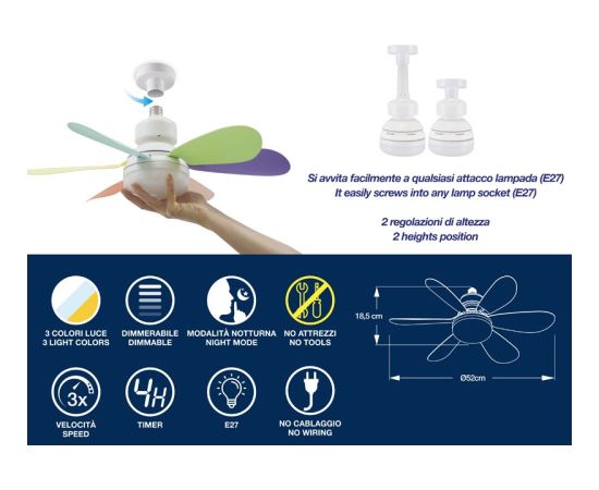 Beper P206VEN610 Ventilatori