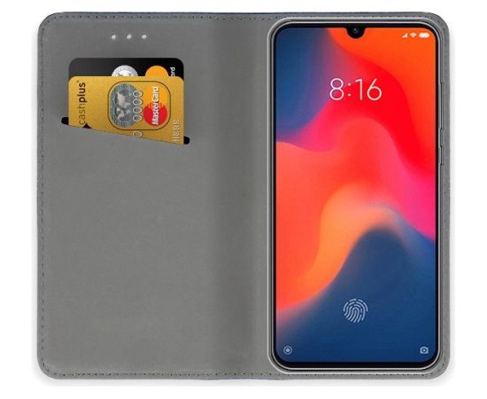 Mocco Smart Magnet Book Case Grāmatveida Maks Telefonam Xiaomi Redmi Note 10 5G / Poco M3 Zils Neoriģinālie Maciņi