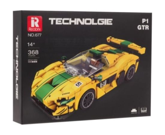 Reobrix Kонструктор спортивной машины 368шт