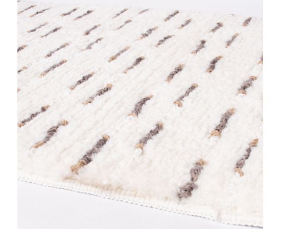 Vannas istabas paklājs TALSI, 50 × 80 cm, balts Paklāji