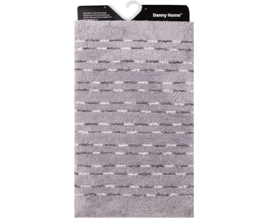 Vannas istabas paklājs TALSI, 50 × 80 cm, pelēks Paklāji