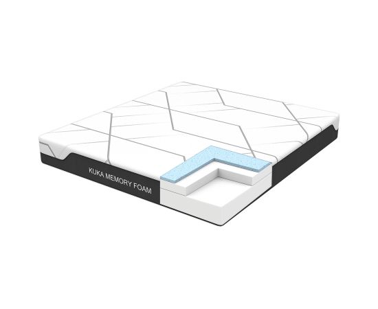 Foam mattress KUKA MEMORY FOAM 90x200xH20cm Кровати