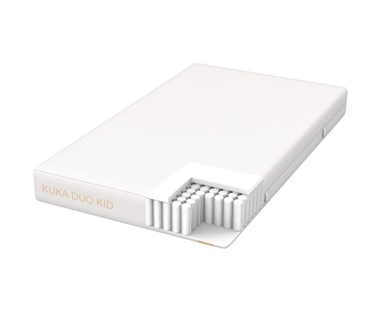 Spring mattress KUKA DUO KID 90x200xH15cm Gultas