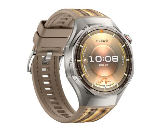 Huawei   WATCH GT6 Pro 46mm Titanium Alloy Case with Sand Woven Strap Sand