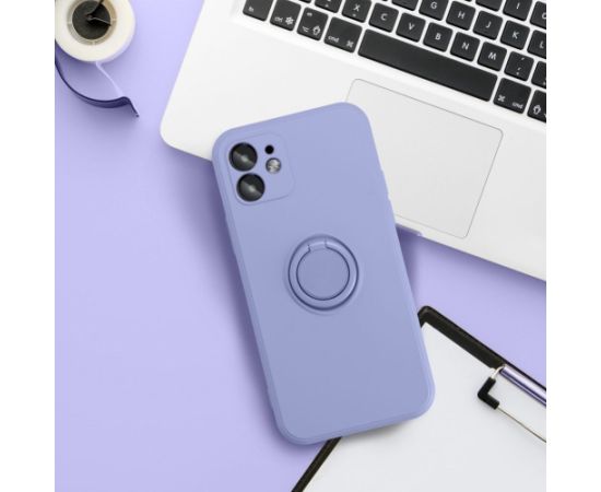 OEM   SILICONE RING case for SAMSUNG A35 5G violet Neoriģinālie Maciņi