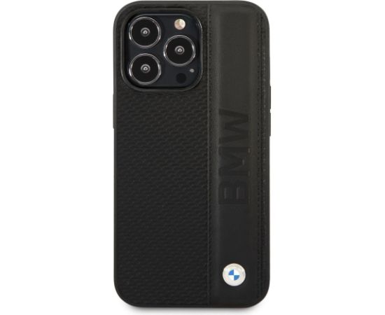 BMW Signature Leather Big Logo Case for iPhone 14 Pro Black Чехлы - альтернативные