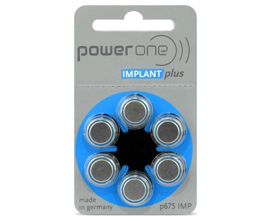 Varta p675IMP powerone implant plus dzirdes aparātu baterijas | 6 gab. Baterijas un akumulatori