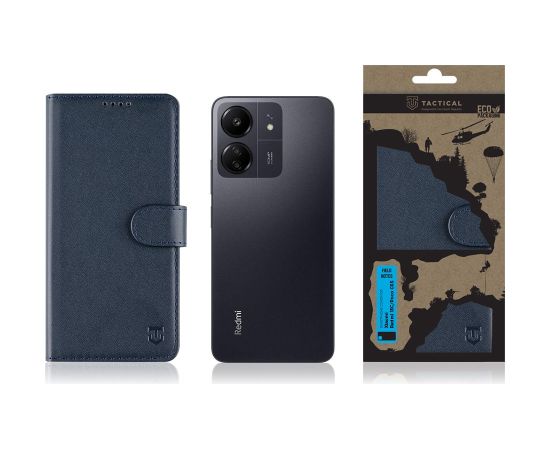 Tactical Field Notes for Xiaomi Redmi 13C|Poco C65 Blue Neoriģinālie Maciņi