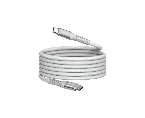 Kabelis Verbatim Sync & Charge Magnetic Type-C  60W 120cm Grey Data USB kabeļi