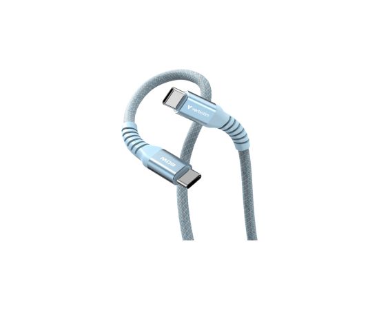 Kabelis Verbatim Sync & Charge Magnetic Type-C  60W 120cm Blue Data USB kabeļi