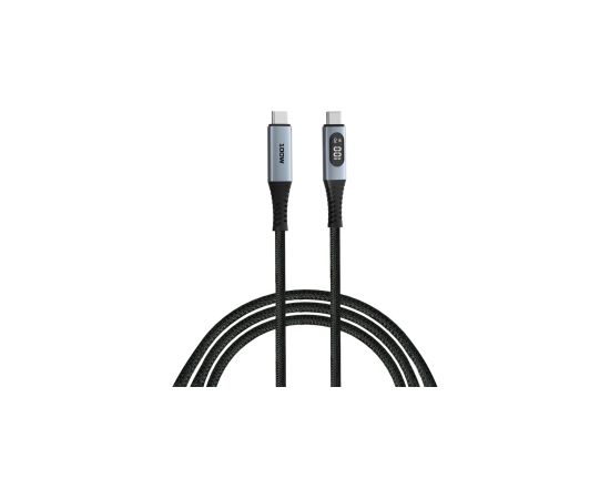 Kabelis Verbatim Sync&Charge Cable with Power Display 100W 120cm Data USB kabeļi
