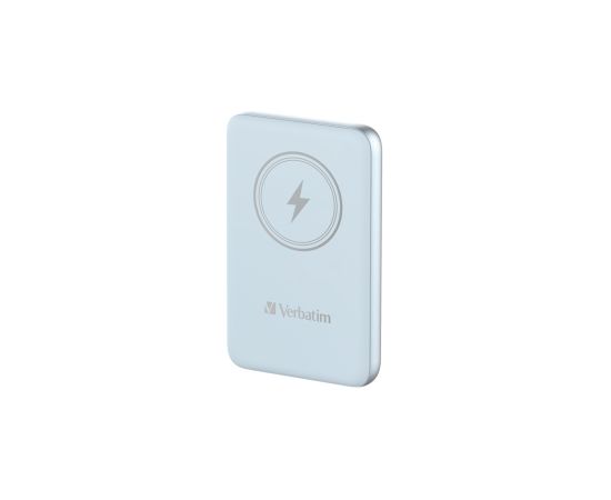Enerģijas krātuve Verbatim Charge n Go 10000mAh Magnetic Wireless Charge Blue Enerģijas krātuve Verbatim Charge n Go 10000mAh Magnetic Wireless Charge Blue