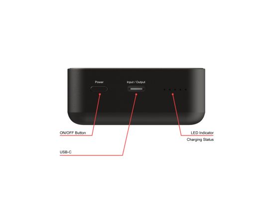 Enerģijas krātuve Verbatim Charge n Go 20000mAh Magnetic Wireless Charge