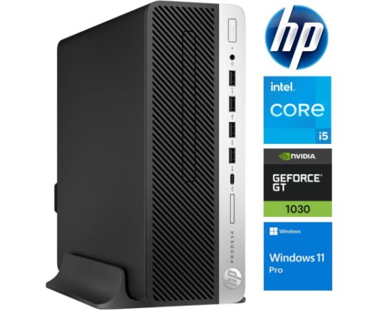 HP 600 G4 SFF i5-8500 16GB 128SSD M.2 NVME GT1030 2GB WIN11Pro