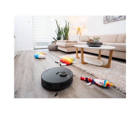 ETA Robot Vacuum Cleaner Aurum ETA524190000 Wet&Dry Operating time (max) 240 min Li-ion 5200 mAh Dust capacity 0.25 L Grey Пылесосы - Роботы