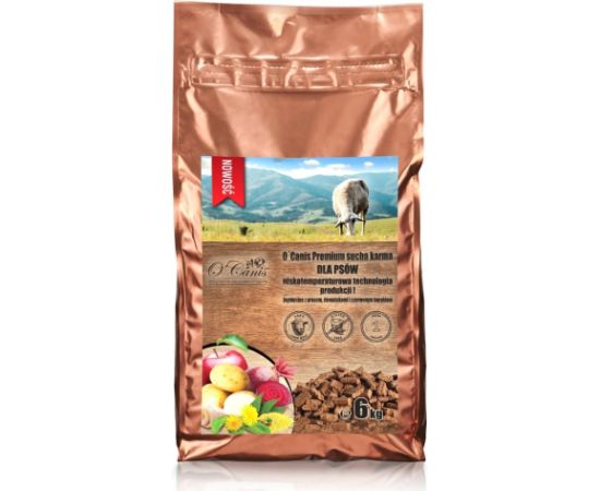 O'Canis Premium sucha karma dla psów jagnięcina z prosem, ziemniakami i czerwonym burakiem 6kg Suņu barība