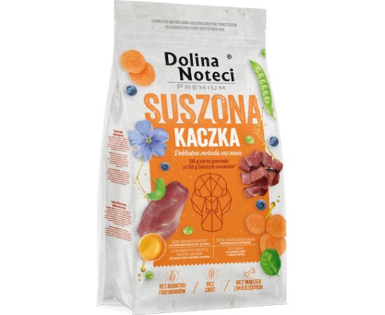 Dolina Noteci Premium kaczka karma suszona dla psa 9kg Suņu barība