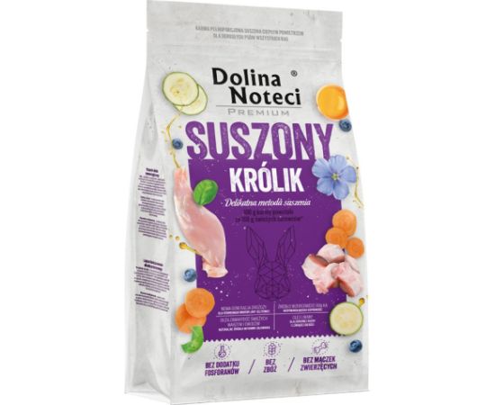 Dolina Noteci Premium królik karma suszona dla psa 9kg Suņu barība