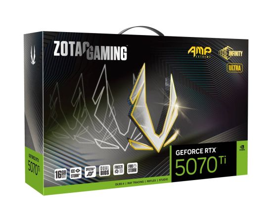 Zotac GAMING GeForce RTX 5070 Ti AMP Extreme INFINITY ULTRA NVIDIA 16 GB GDDR7