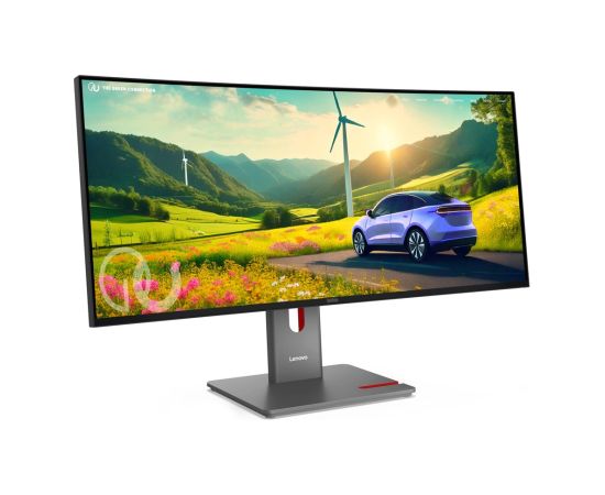 Lenovo ThinkVision P34WD-40 computer monitor 86.4 cm (34") 3440 x 1440 pixels Wide Quad HD LCD Black