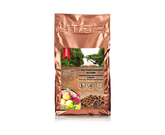 O'Canis Premium sucha karma dla psów kaczka z prosem, ziemniakami i czerwonym burakiem 6kg Suņu barība