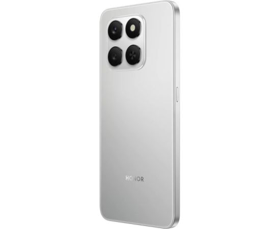 Honor 400 Smart 5G 17.2 cm (6.77") Dual SIM Android 15 USB Type-C 4 GB 128 GB 6500 mAh Silver Мобильные телефоны