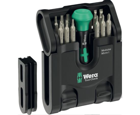 Skrūvgriežu uzgaļu komplekts Wera WE05049002001; 21 gab.