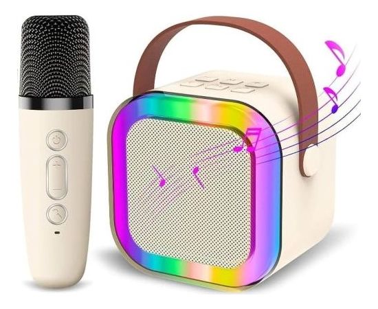 Blackmoon K12 Bluetooth Karaoke skaļrunis ar mikrofonu RGB