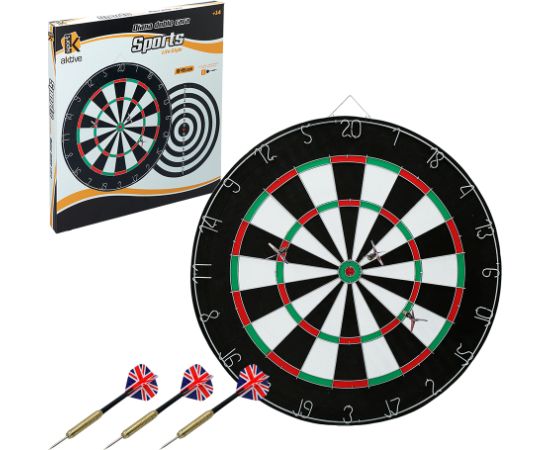 Дартс комплект с 6 острыми дротиками Ø45 cm 14+ CB54011 Galda spēles