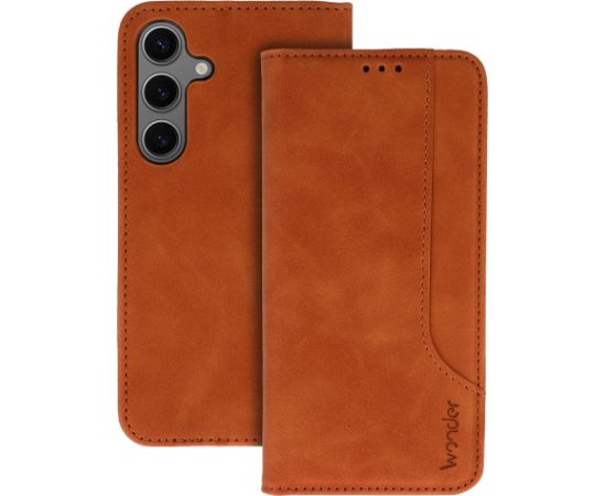 OEM Wonder Prime Case for Samsung Galaxy A34 5G brown Neoriģinālie Maciņi