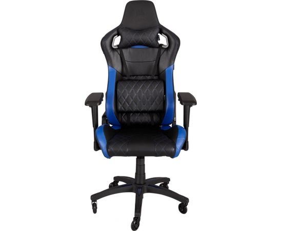 Corsair Gaming Chair T1 RACE 2018, High Back Desk and Office Chair, Black/Blue