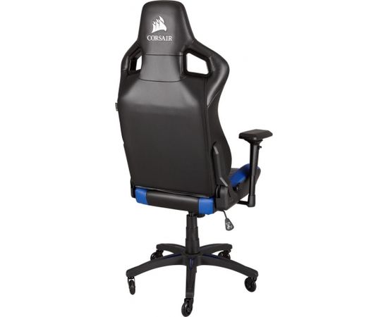 Corsair Gaming Chair T1 RACE 2018, High Back Desk and Office Chair, Black/Blue
