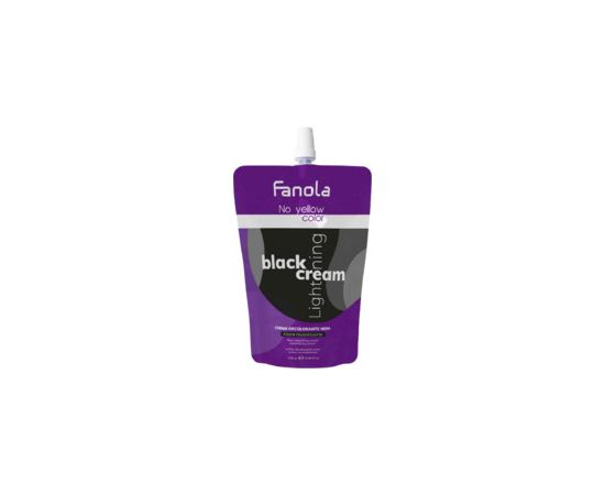 Fanola No Yellow Color Black Lightening Cream - Odbarvovací krém 500ml
