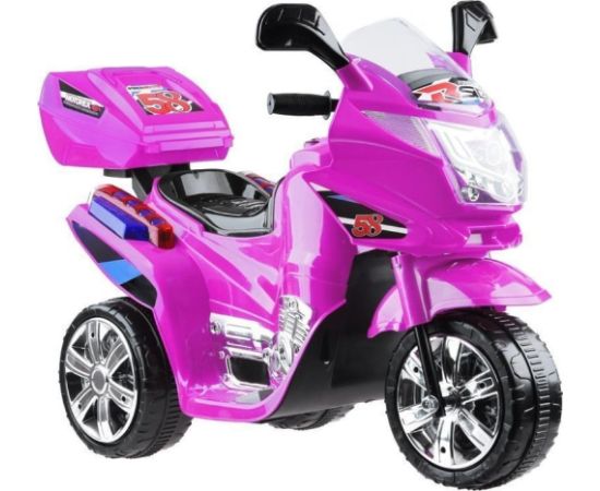 Jokomisiada Motorek na akumulator kolorowe światła led PA0241