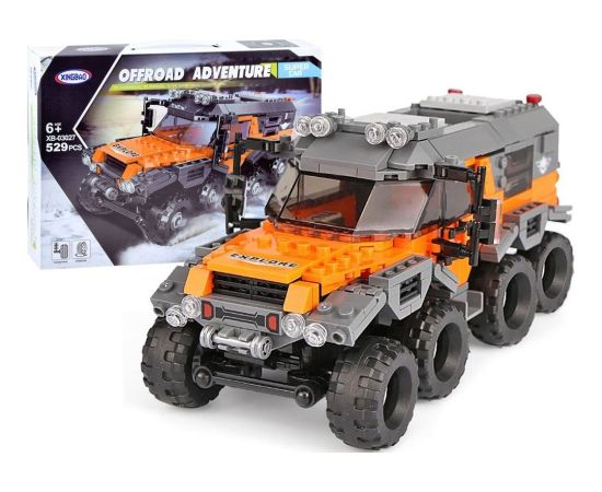 Jokomisiada Techniczne duże Klocki terenowe auto 529 el. (ZA3467)