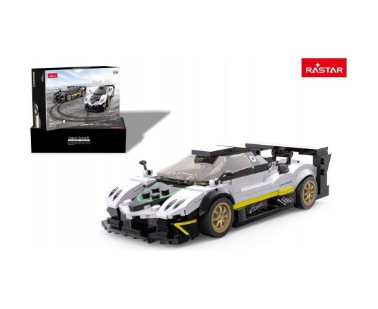 Ramiz Autko 1:28 Pagani Zonda R Klocki Biały RASTAR EDUKAMP