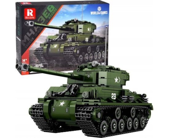 Jokomisiada Reobrix Licencjonowane Klocki Czołg Sherman M4A3E8 836 ele ZA5806 EDUKAMP