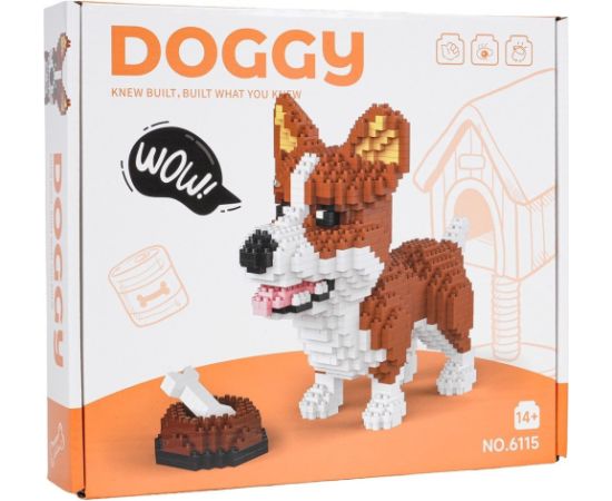 Ramiz Zestaw Klocków 1200el. Welsh Corgi EDUKAMP