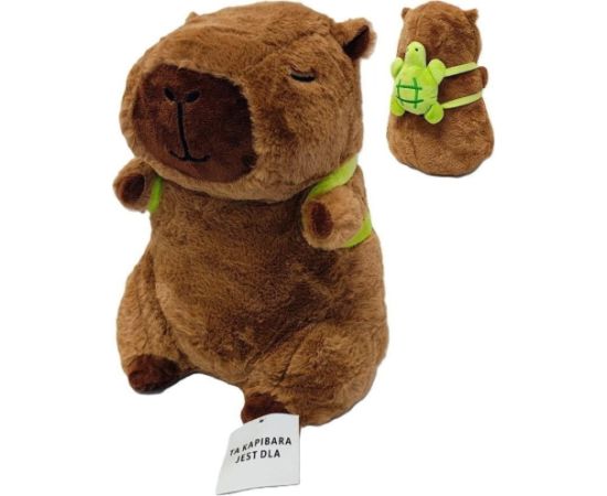 Maskotka pluszowa Kapibara z plecakiem 30cm