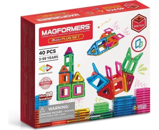 Magformers Klocki Mini Plus Set 40el EDUKAMP