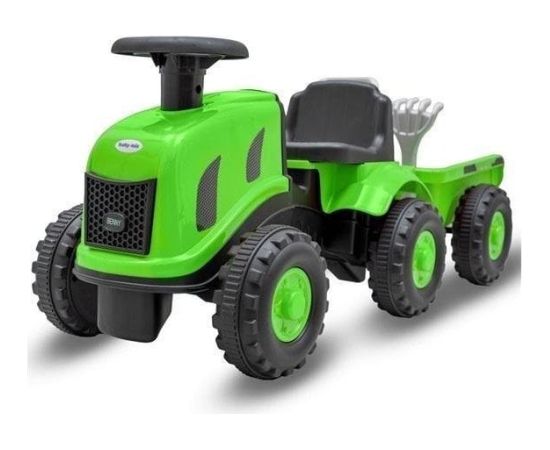 Baby Mix Jeździdełko traktor z przyczepą Benny zielony