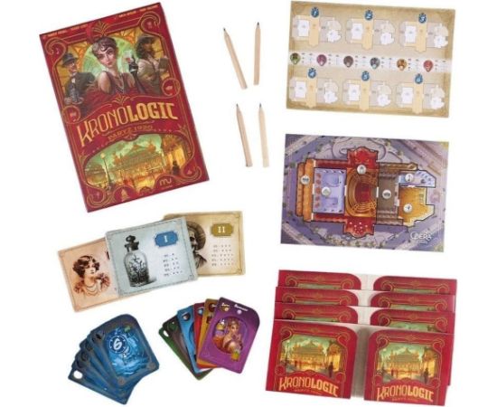 Trefl Kronologic Paryż 1920 MUDUKO Galda spēles