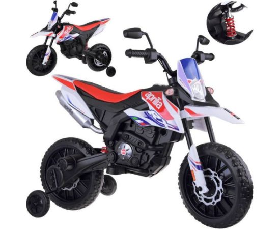 Jokomisiada Motor dla dziecka cross APRILIA RX125 na akumulator PA0302 Новости - Детские товары