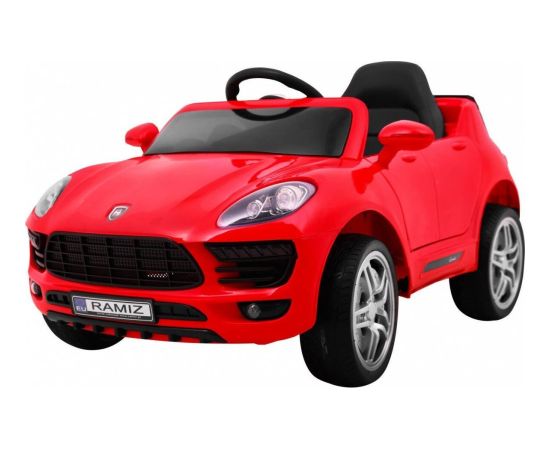 Ramiz Auto Na Akumulator Turbo-S Czerwony Pilot Wolny Start Koła EVA Radio MP3 Новости - Детские товары